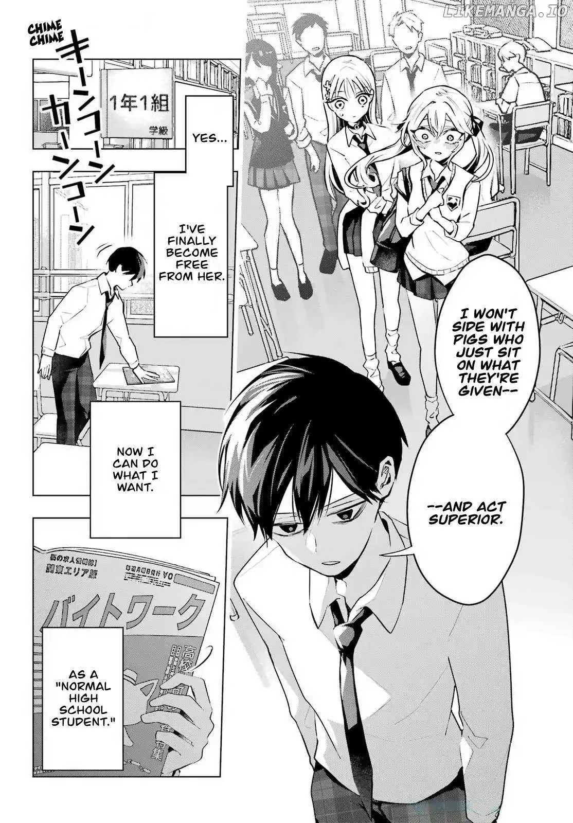 I Hate That We’re Childhood Friends!: My Rise to the Top of School Life with an S-Rank Beauty Begins After a Falling-Out Chapter 5 page 19