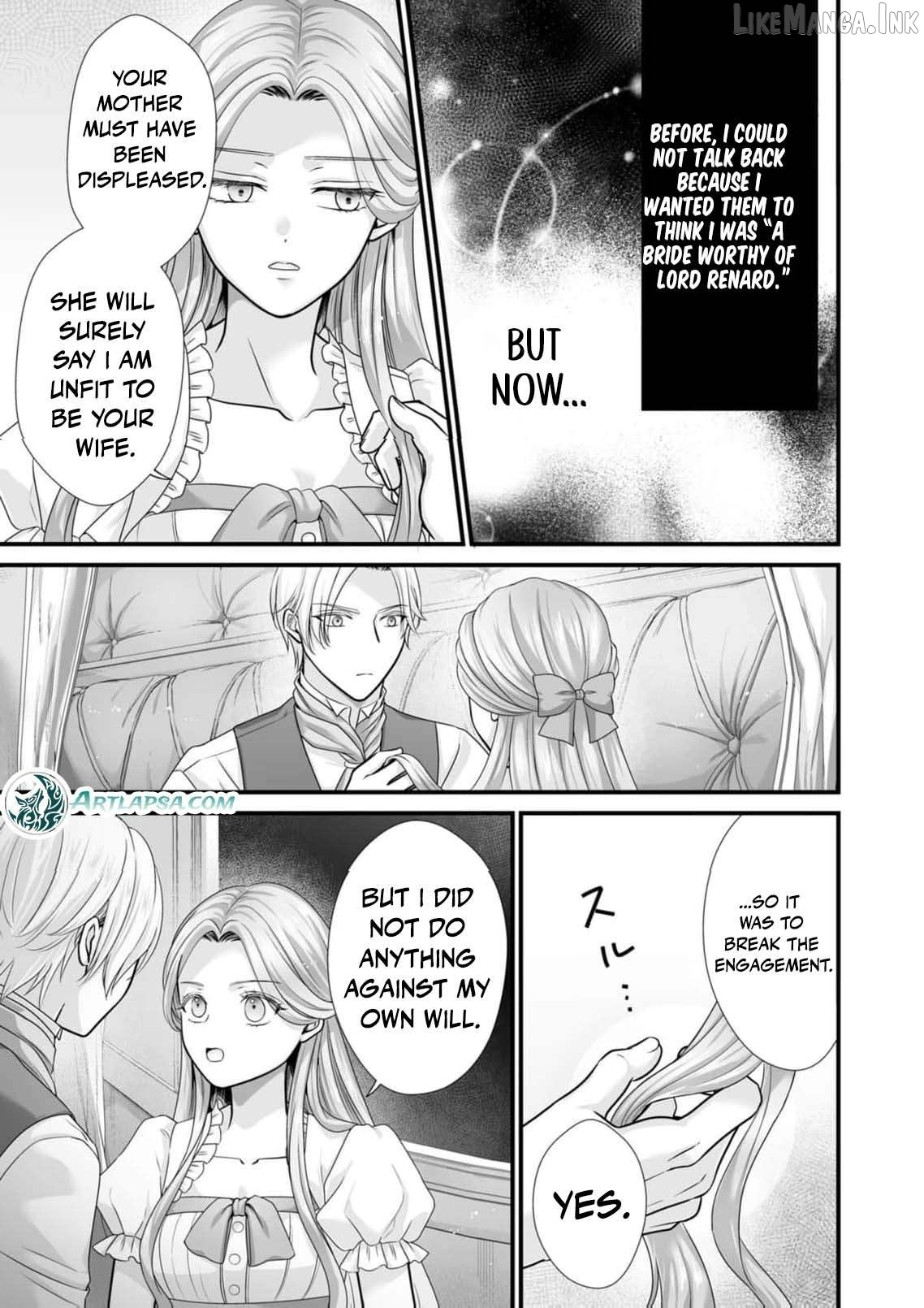 When I Stopped Being a Loyal Dog Lady, the Wolf Marquis's Doting Switch Was Flipped Chapter 7 page 8