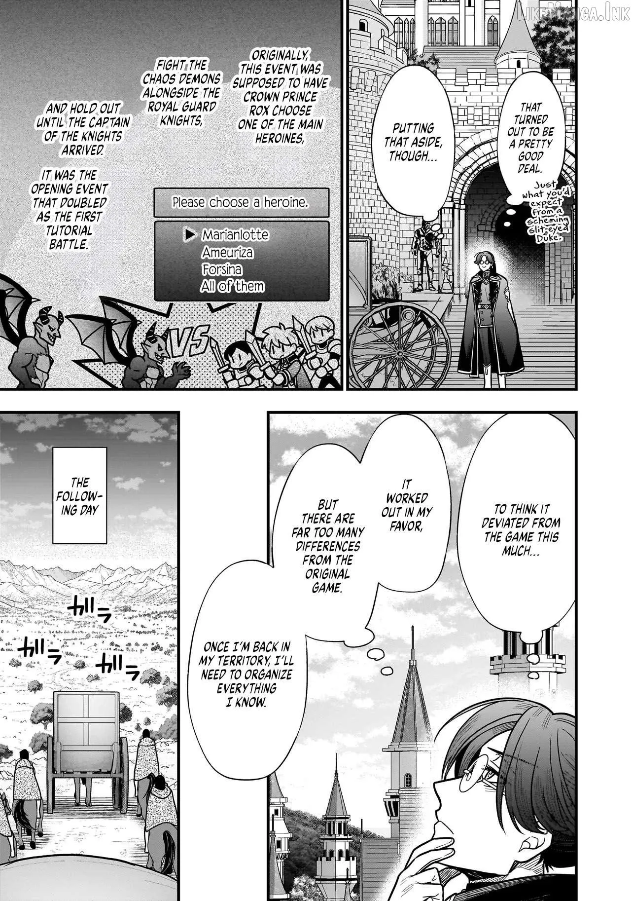 Musume Ni Danzai Sareru Akuyaku Koushaku Ni Tensei Shitemashita ~Akuyaku Muubu o Yameta no ni Nazeka Musume ga Koori No Reijou Ka Suru Ken~ Chapter 4.2 page 9