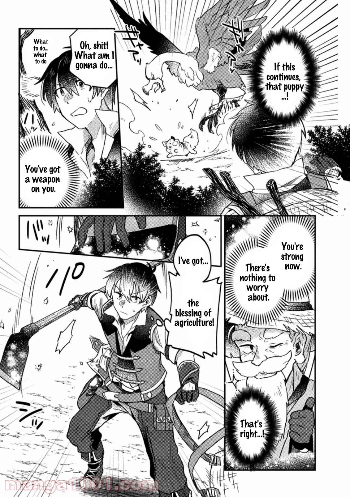 Revolution in production with the blessings of the gods - While living a leisurely, slow life in a corner of another world, somehow a diverse group of people gathered to form the strongest nation... Chapter 3.1 page 2
