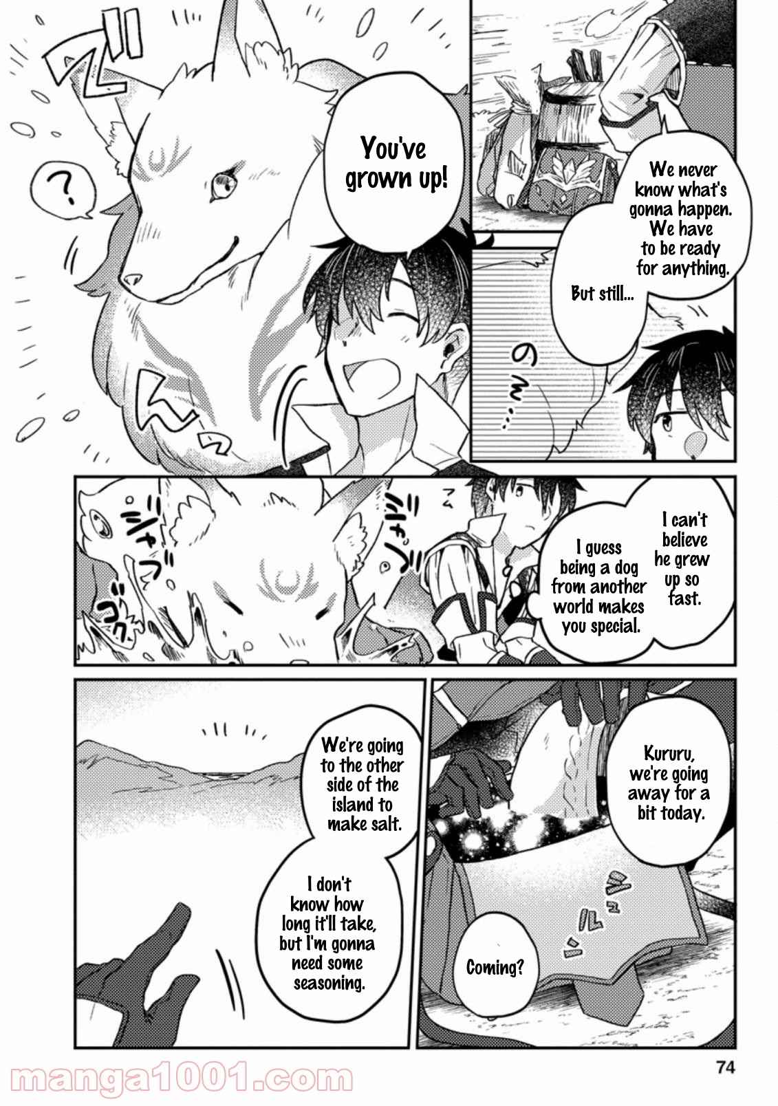 Revolution in production with the blessings of the gods - While living a leisurely, slow life in a corner of another world, somehow a diverse group of people gathered to form the strongest nation... Chapter 3.1 page 9