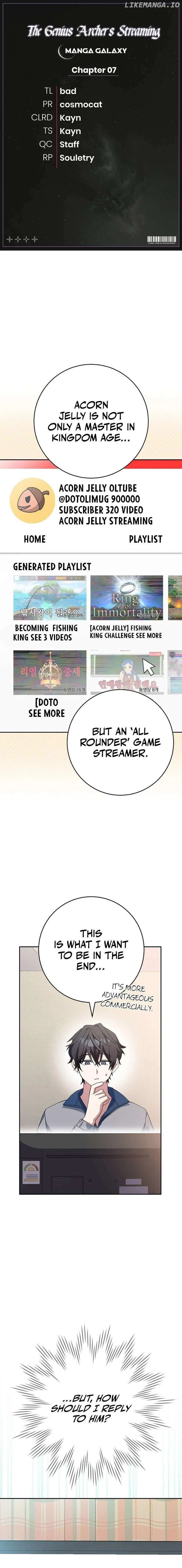 Genius Archer's Livestreaming Chapter 7 page 1