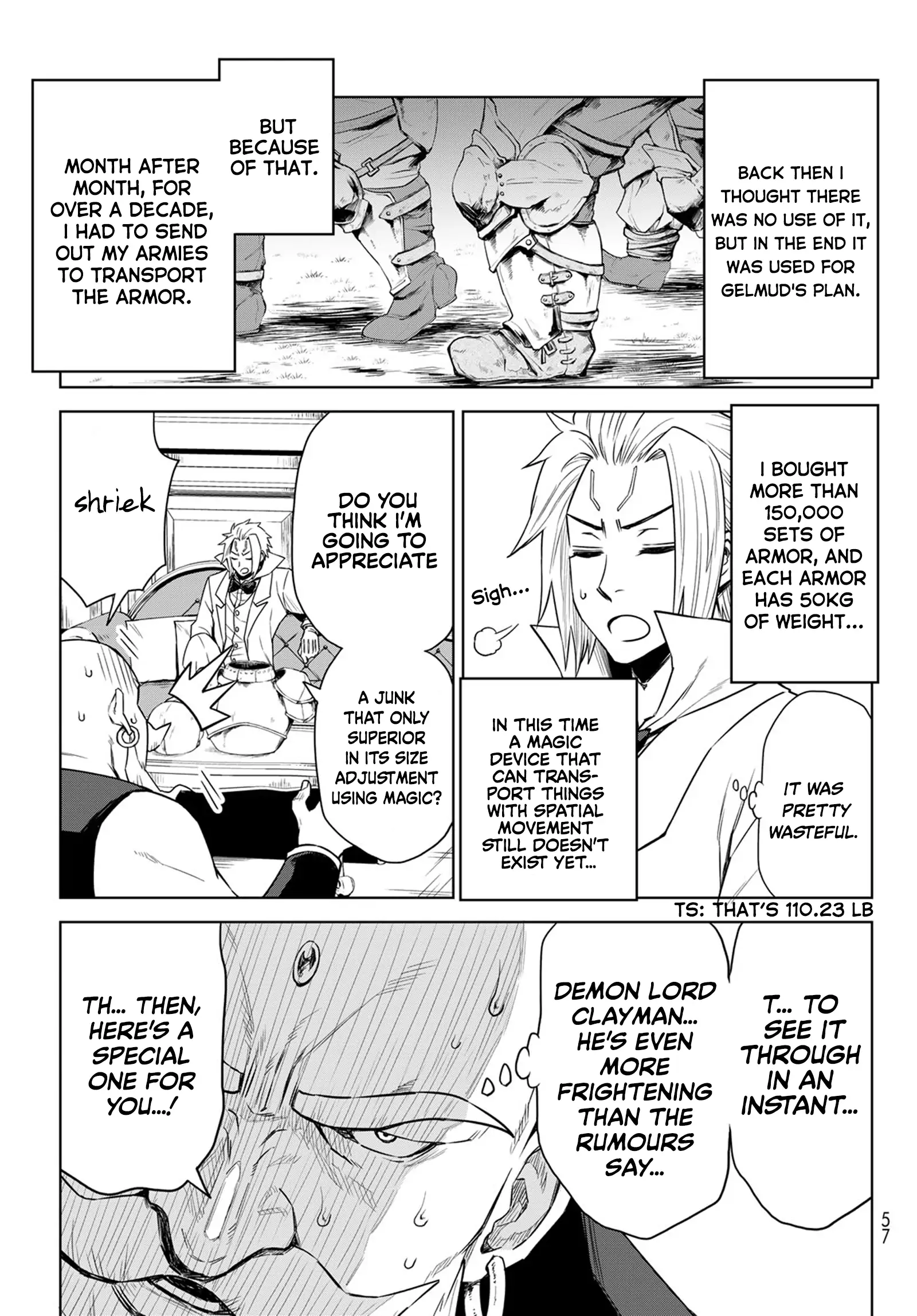 Tensei Shitara Slime Datta Ken: Clayman Revenge Chapter 7 page 17