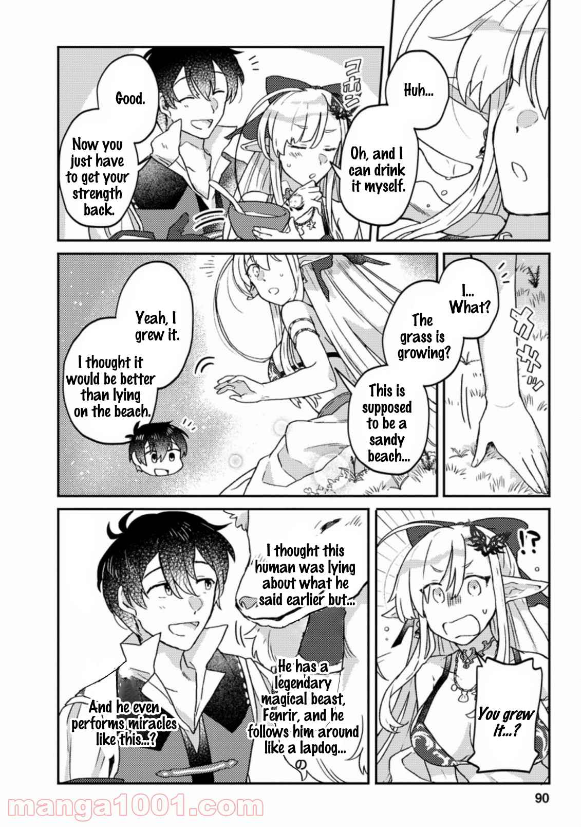 Revolution in production with the blessings of the gods - While living a leisurely, slow life in a corner of another world, somehow a diverse group of people gathered to form the strongest nation... Chapter 3.3 page 5