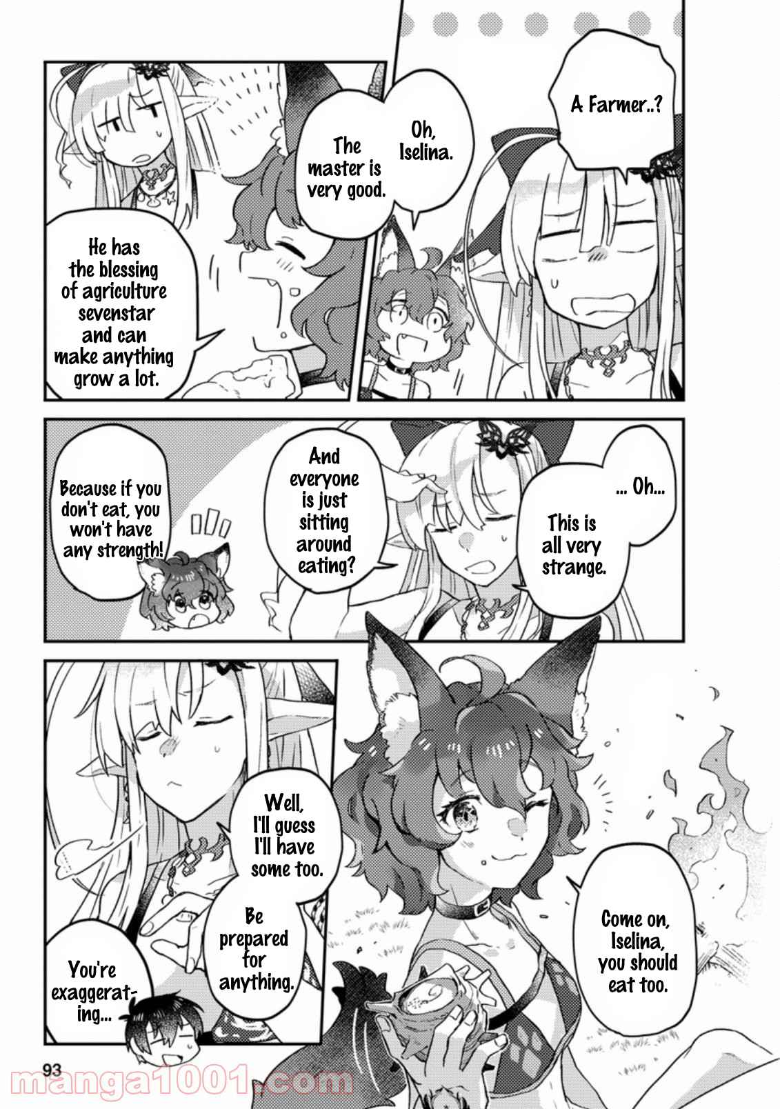 Revolution in production with the blessings of the gods - While living a leisurely, slow life in a corner of another world, somehow a diverse group of people gathered to form the strongest nation... Chapter 3.3 page 8