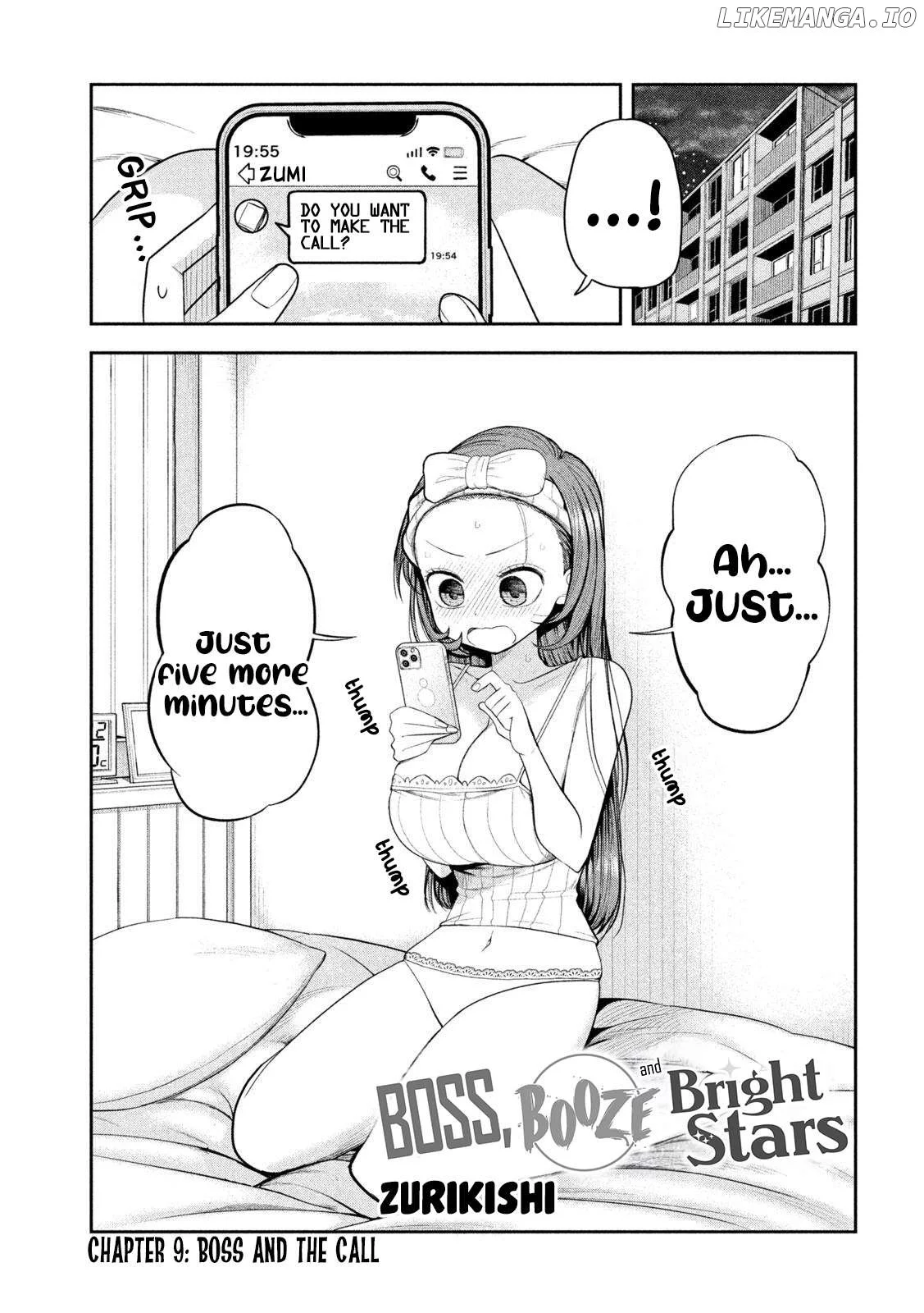 Sachou to Sake to Hoshi Chapter 9 page 1