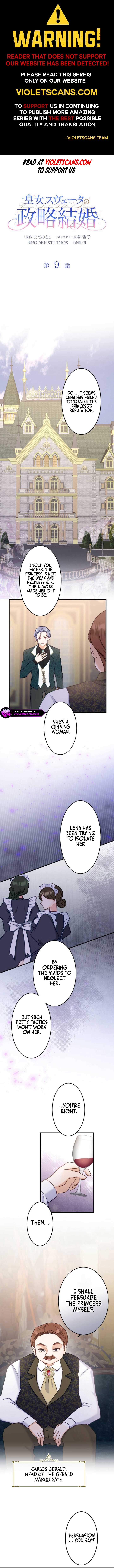 Princess Sveta’s Political Marriage Chapter 9 page 2