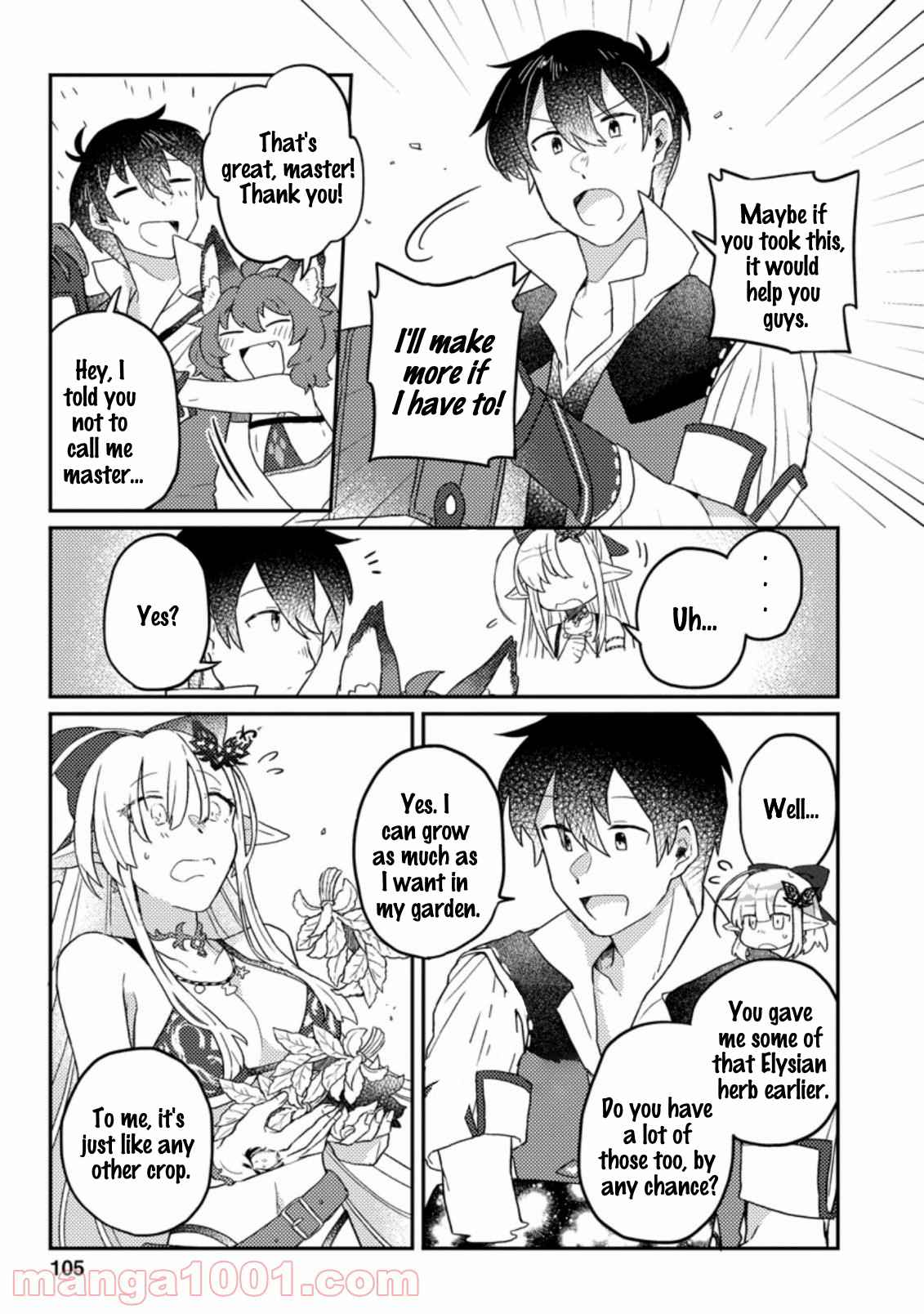 Revolution in production with the blessings of the gods - While living a leisurely, slow life in a corner of another world, somehow a diverse group of people gathered to form the strongest nation... Chapter 4.1 page 8