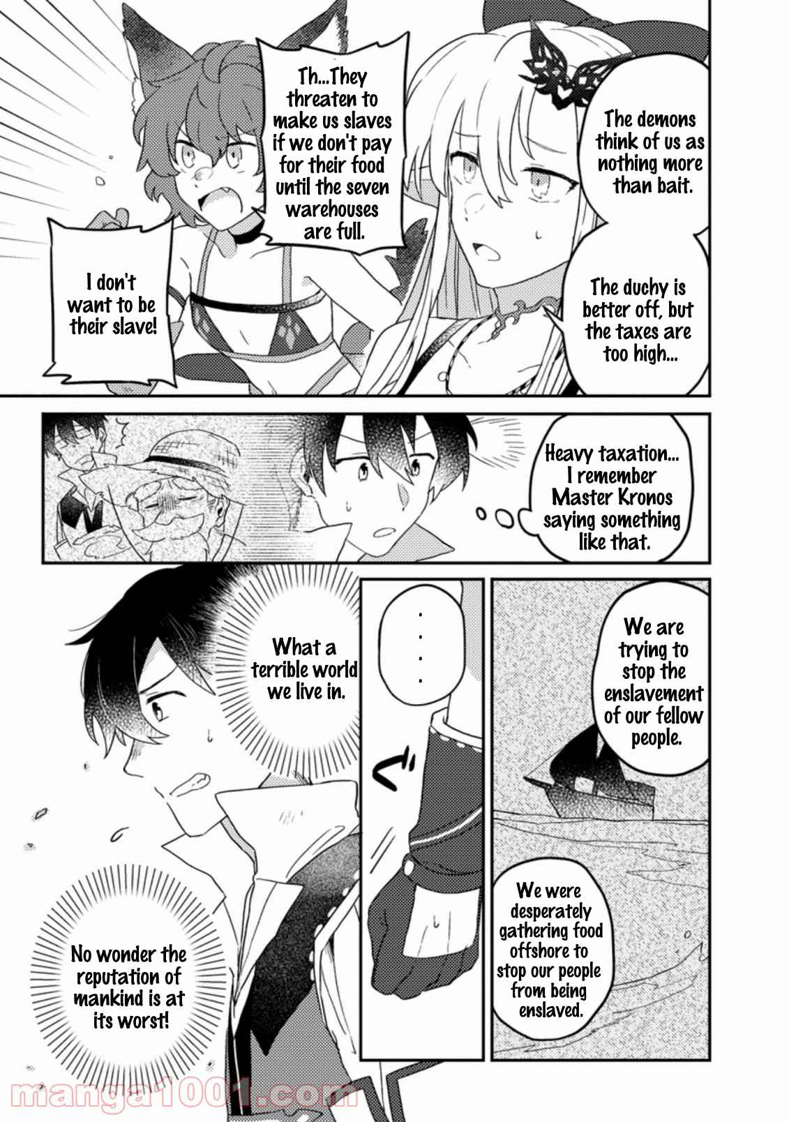 Revolution in production with the blessings of the gods - While living a leisurely, slow life in a corner of another world, somehow a diverse group of people gathered to form the strongest nation... Chapter 4.1 page 6