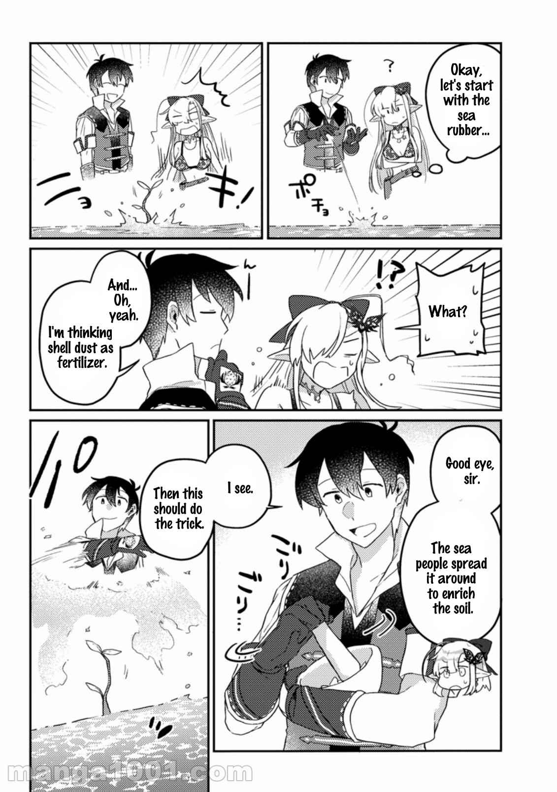 Revolution in production with the blessings of the gods - While living a leisurely, slow life in a corner of another world, somehow a diverse group of people gathered to form the strongest nation... Chapter 4.2 page 8