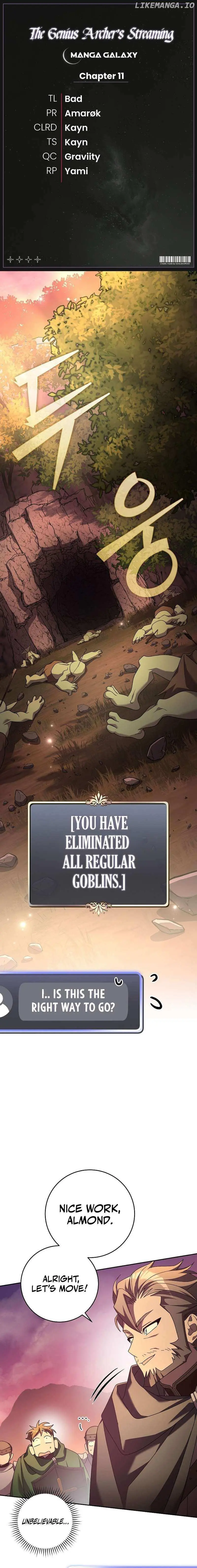 Genius Archer's Livestreaming Chapter 11 page 1