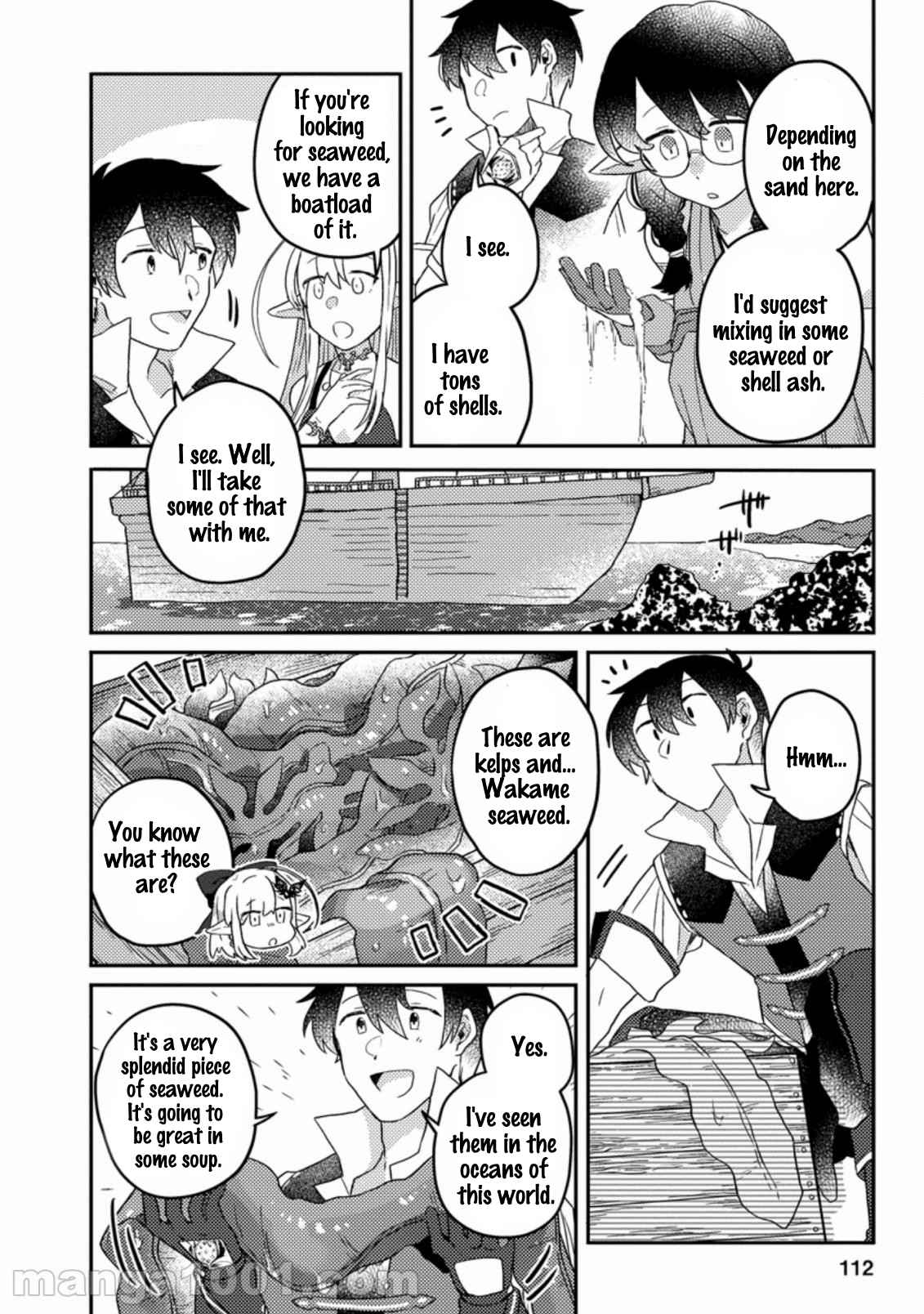 Revolution in production with the blessings of the gods - While living a leisurely, slow life in a corner of another world, somehow a diverse group of people gathered to form the strongest nation... Chapter 4.2 page 5