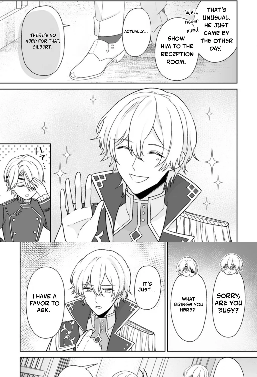 The "Useless" Twin and the Prince from the Neighboring Kingdom Chapter 8.1 page 8