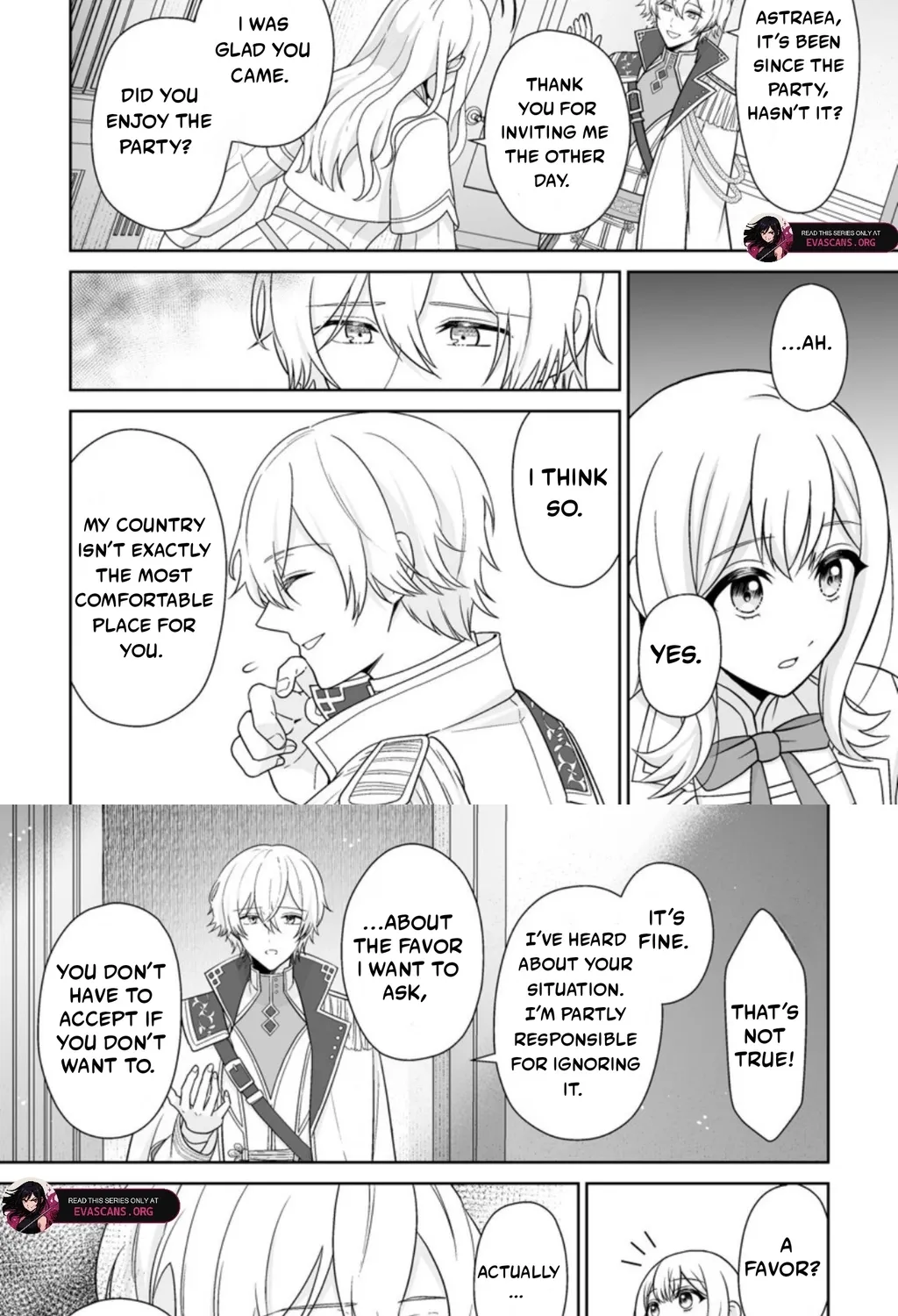The "Useless" Twin and the Prince from the Neighboring Kingdom Chapter 8.1 page 9