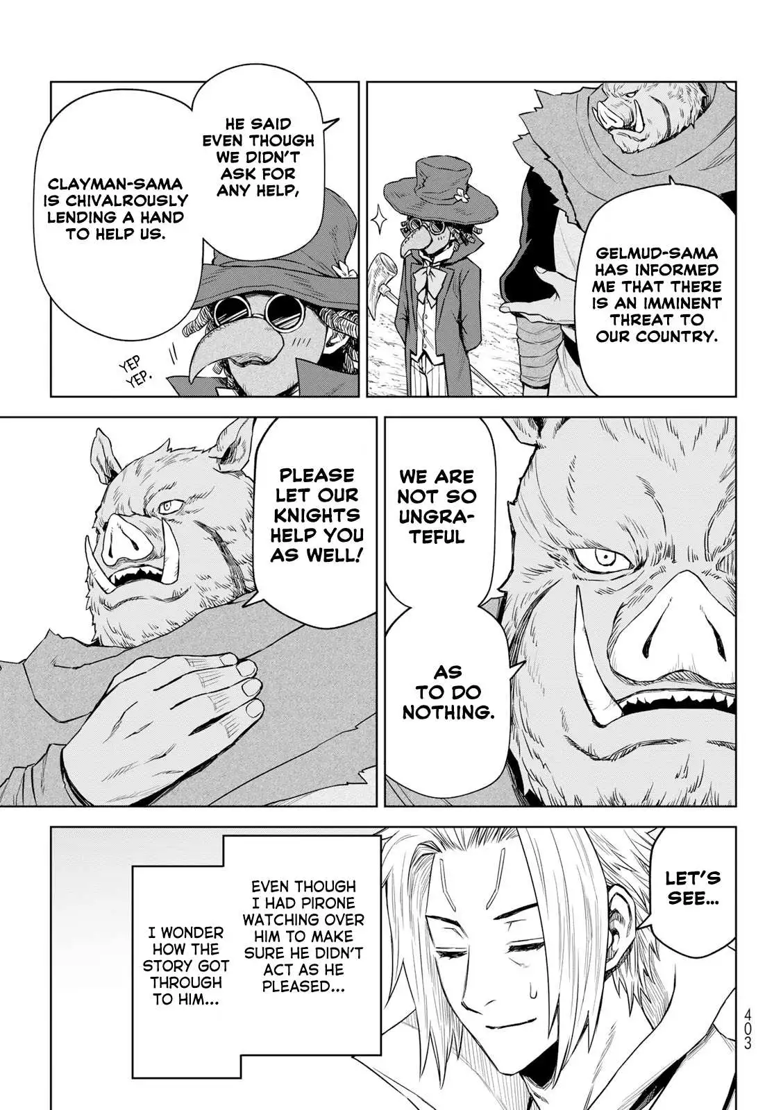 Tensei Shitara Slime Datta Ken: Clayman Revenge Chapter 11 page 8