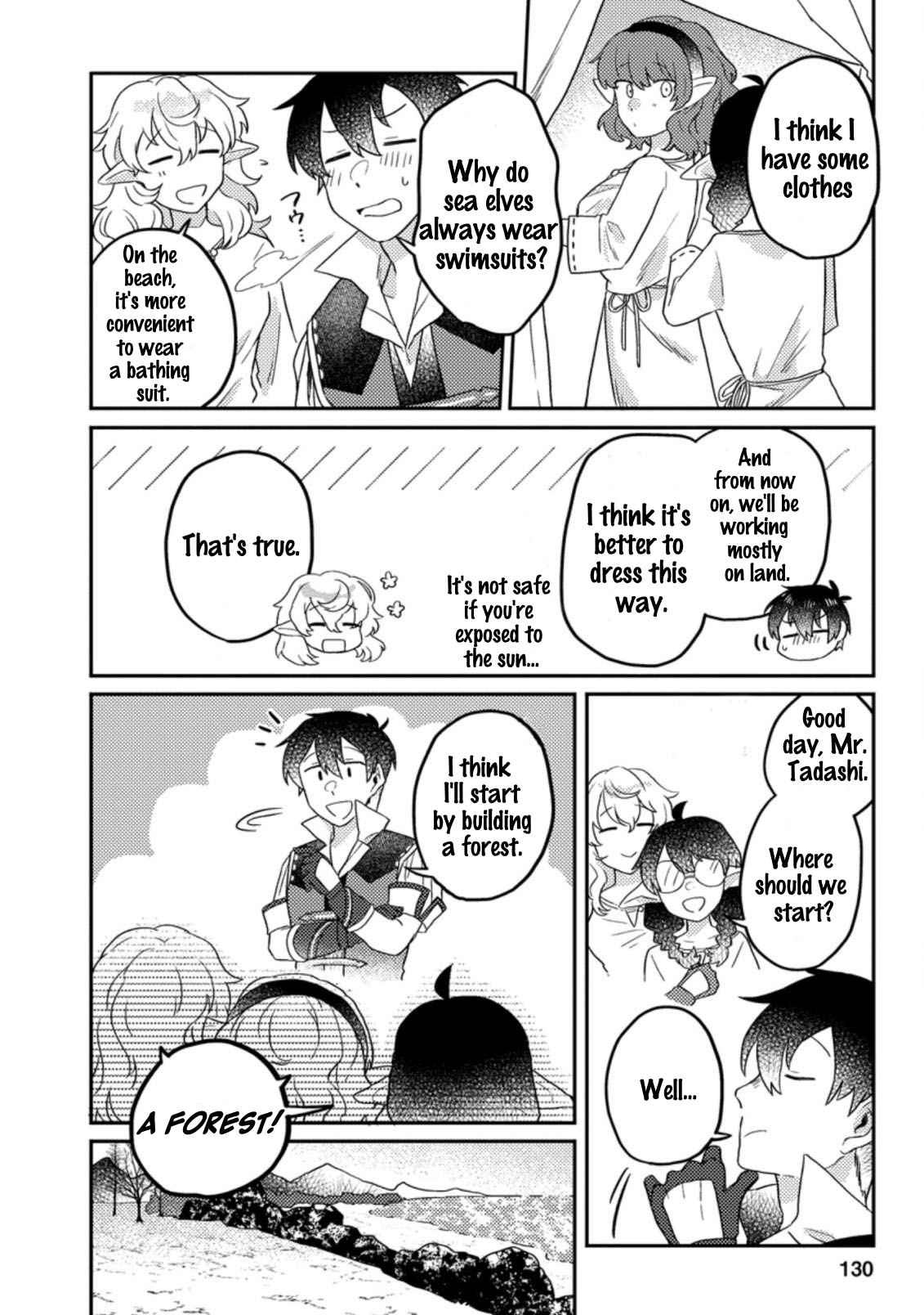 Revolution in production with the blessings of the gods - While living a leisurely, slow life in a corner of another world, somehow a diverse group of people gathered to form the strongest nation... Chapter 5.1 page 3