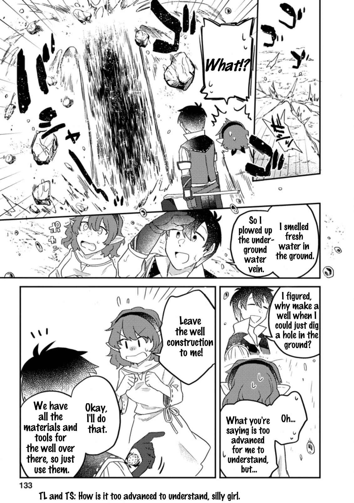 Revolution in production with the blessings of the gods - While living a leisurely, slow life in a corner of another world, somehow a diverse group of people gathered to form the strongest nation... Chapter 5.1 page 6
