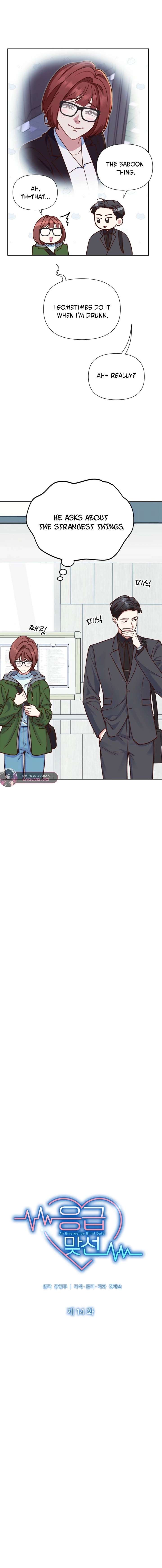 An Emergency Blind Date Chapter 14 page 6