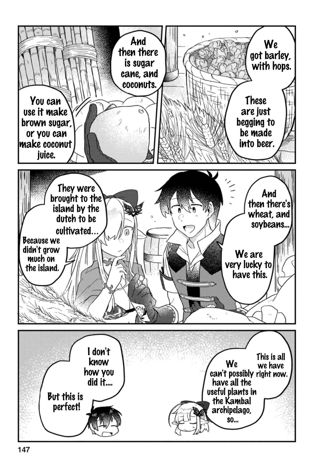 Revolution in production with the blessings of the gods - While living a leisurely, slow life in a corner of another world, somehow a diverse group of people gathered to form the strongest nation... Chapter 5.2 page 8