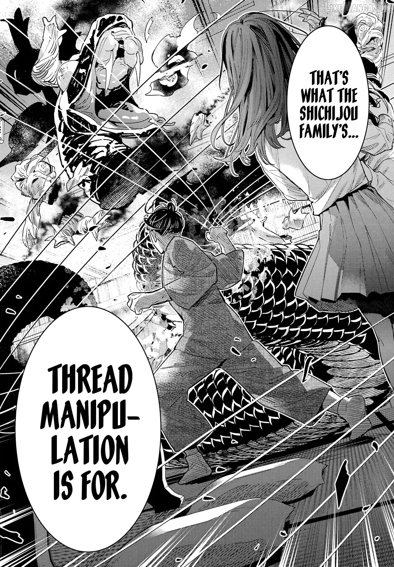 The Thread User of the Shichijou Family ~The Genius Sorcerer Who Wants to Live Normally Starts Exterminating Youkai with an Uninvited Apprentice~ Chapter 1 page 34