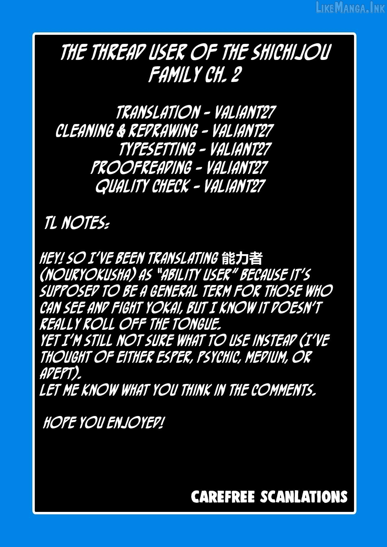 The Thread User of the Shichijou Family ~The Genius Sorcerer Who Wants to Live Normally Starts Exterminating Youkai with an Uninvited Apprentice~ Chapter 2 page 41