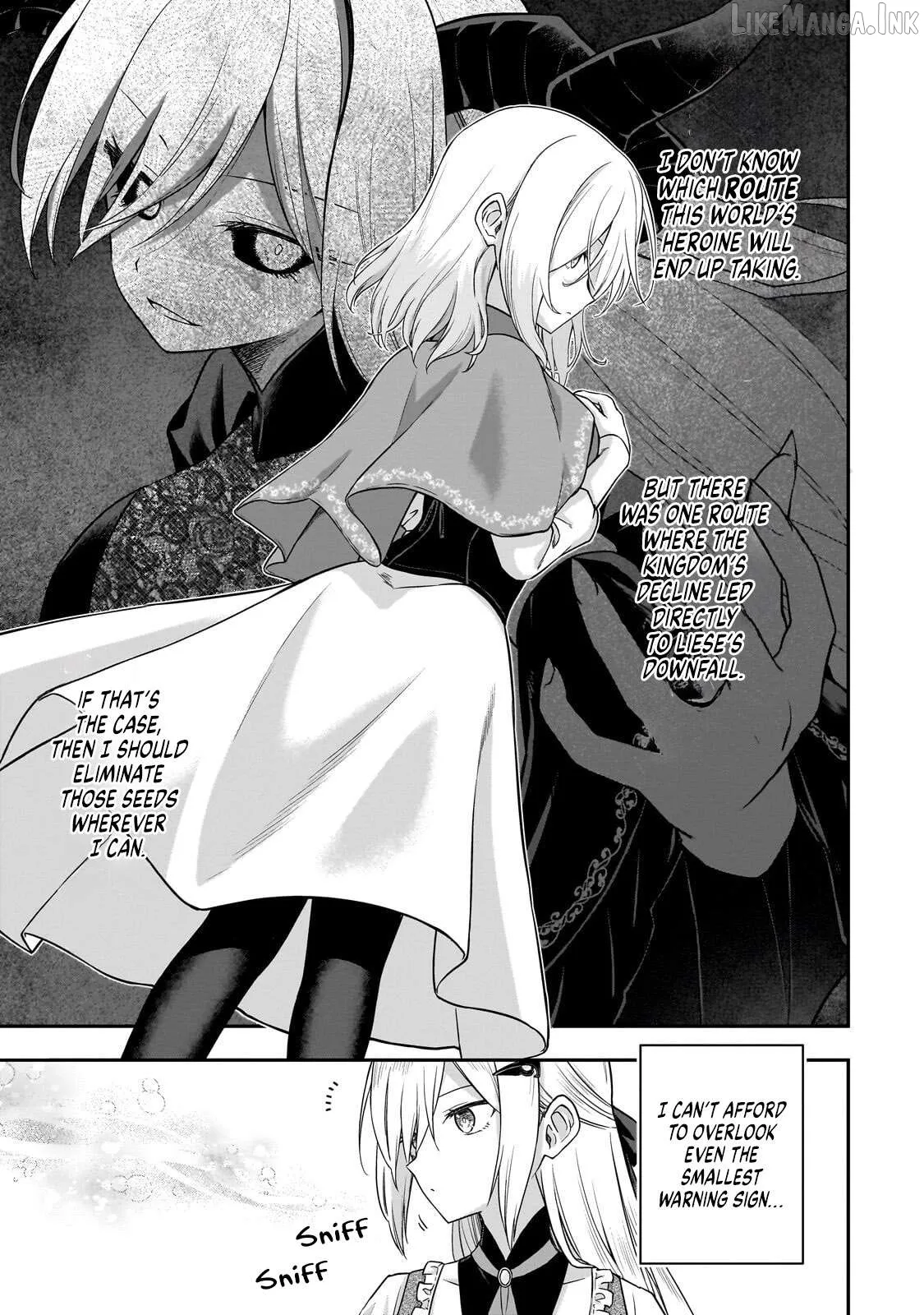 Hissatsu Reijou Liese ~Tensei Shita Saikyou no Koroshiya wa, Yami wo Matou Akuyaku Reijou to Naru~ Chapter 2 page 9