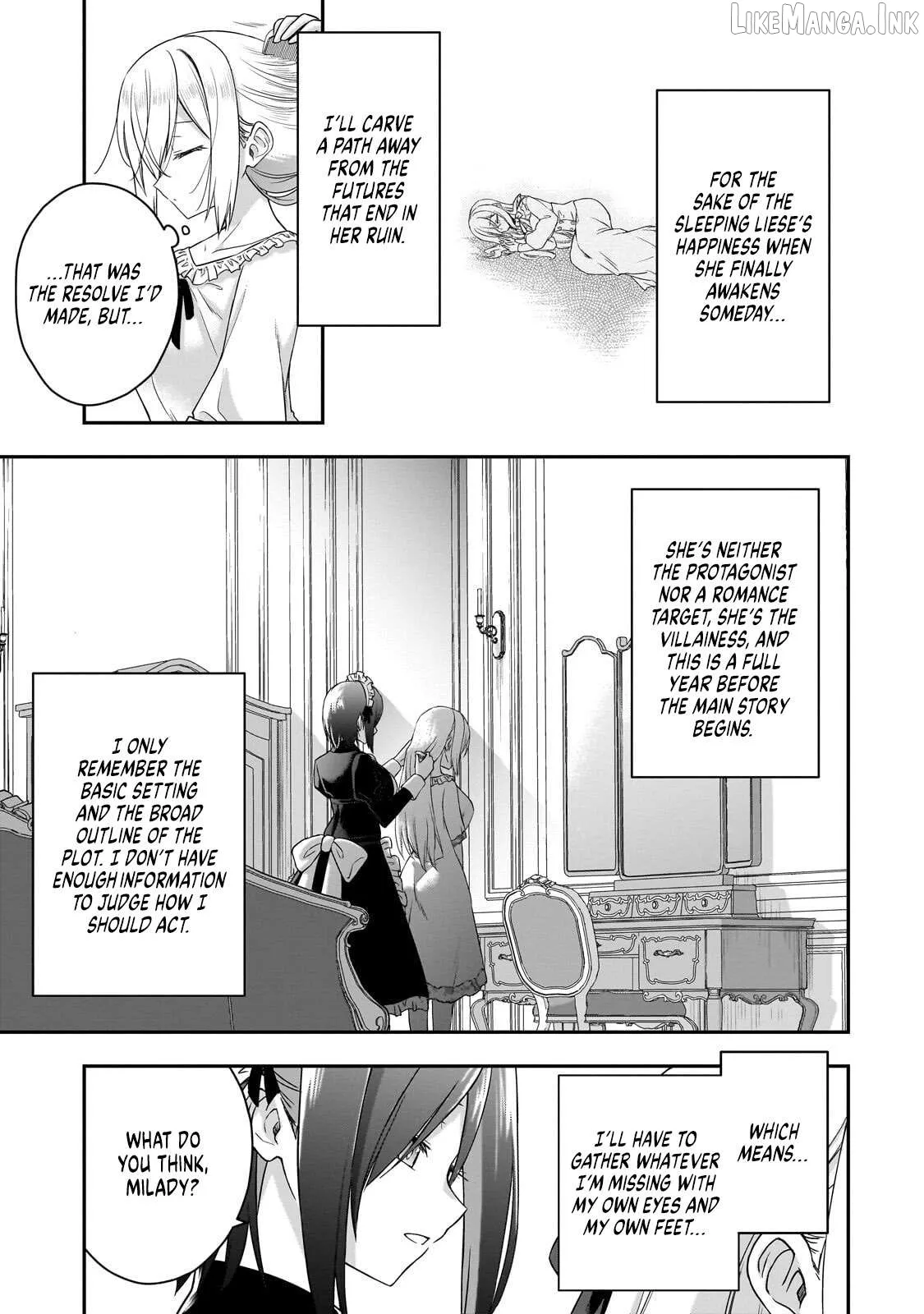 Hissatsu Reijou Liese ~Tensei Shita Saikyou no Koroshiya wa, Yami wo Matou Akuyaku Reijou to Naru~ Chapter 2 page 5
