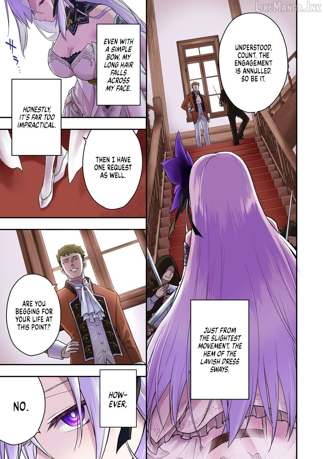 Hissatsu Reijou Liese ~Tensei Shita Saikyou no Koroshiya wa, Yami wo Matou Akuyaku Reijou to Naru~ Chapter 1 page 1