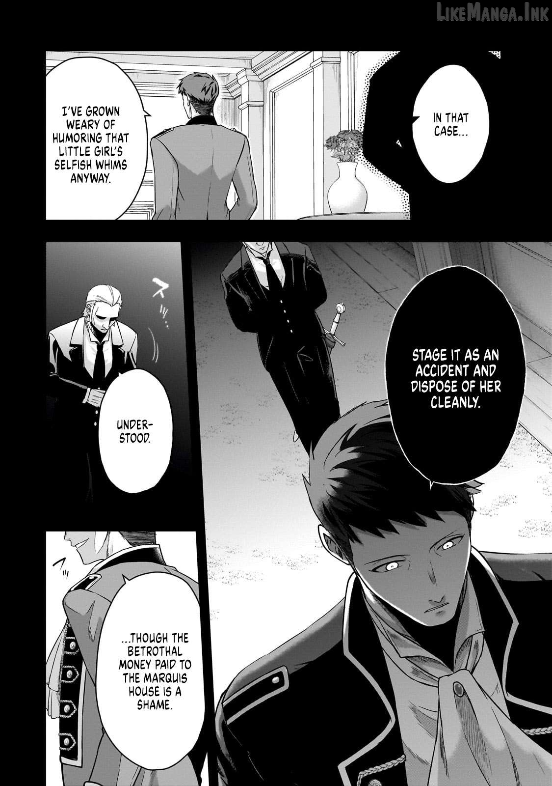 Hissatsu Reijou Liese ~Tensei Shita Saikyou no Koroshiya wa, Yami wo Matou Akuyaku Reijou to Naru~ Chapter 1 page 31