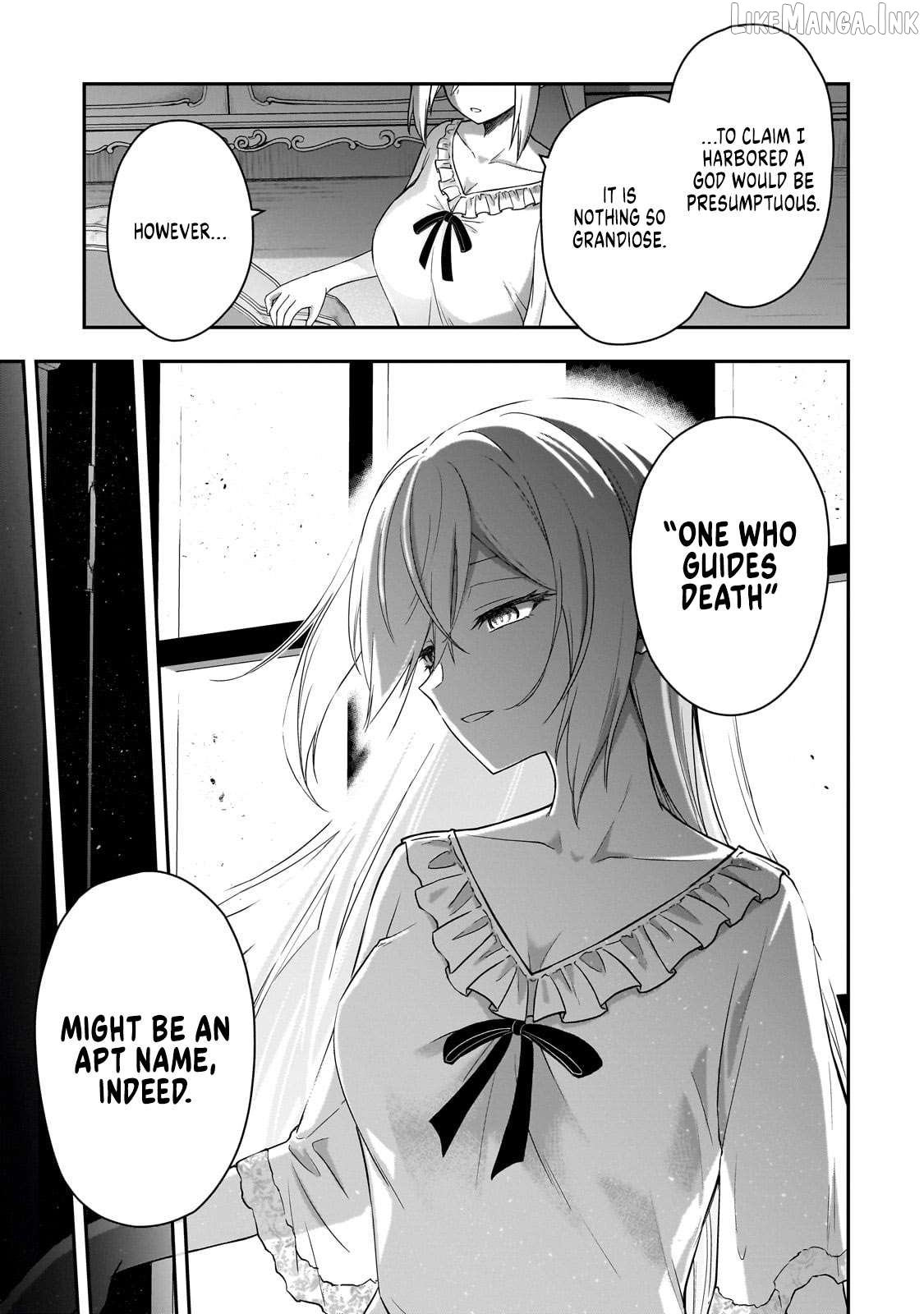 Hissatsu Reijou Liese ~Tensei Shita Saikyou no Koroshiya wa, Yami wo Matou Akuyaku Reijou to Naru~ Chapter 1 page 48