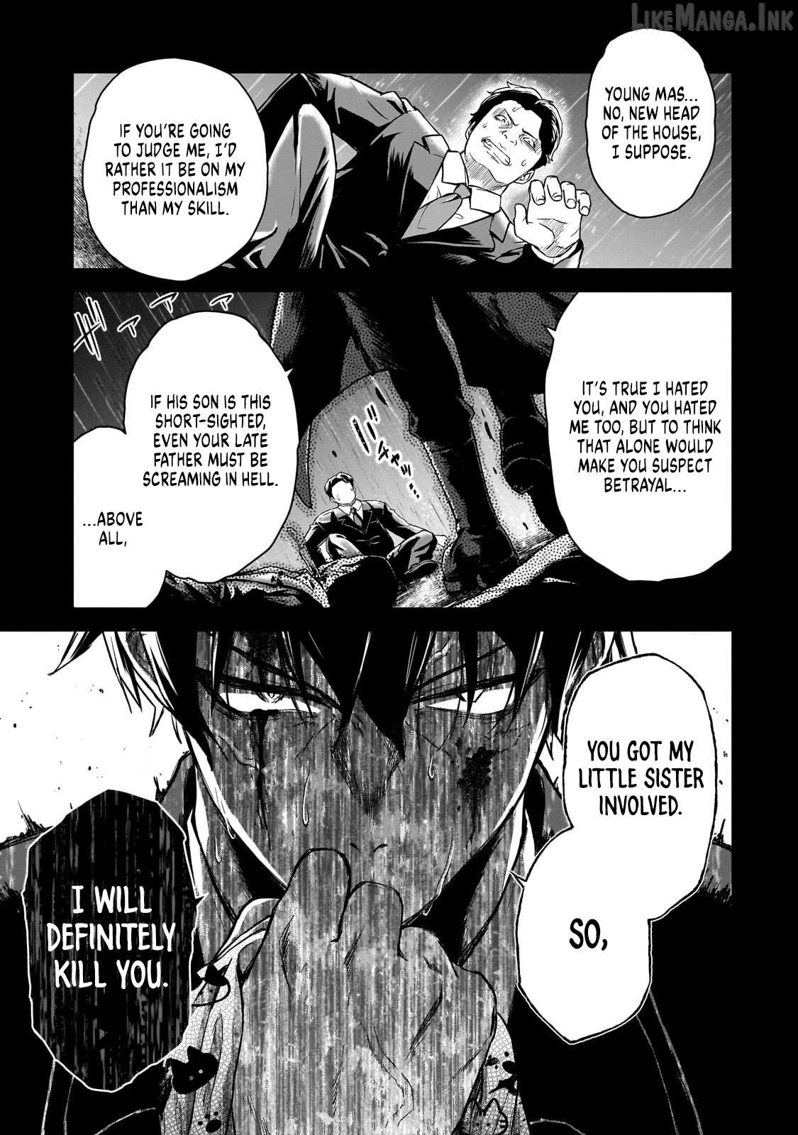 Hissatsu Reijou Liese ~Tensei Shita Saikyou no Koroshiya wa, Yami wo Matou Akuyaku Reijou to Naru~ Chapter 1 page 4