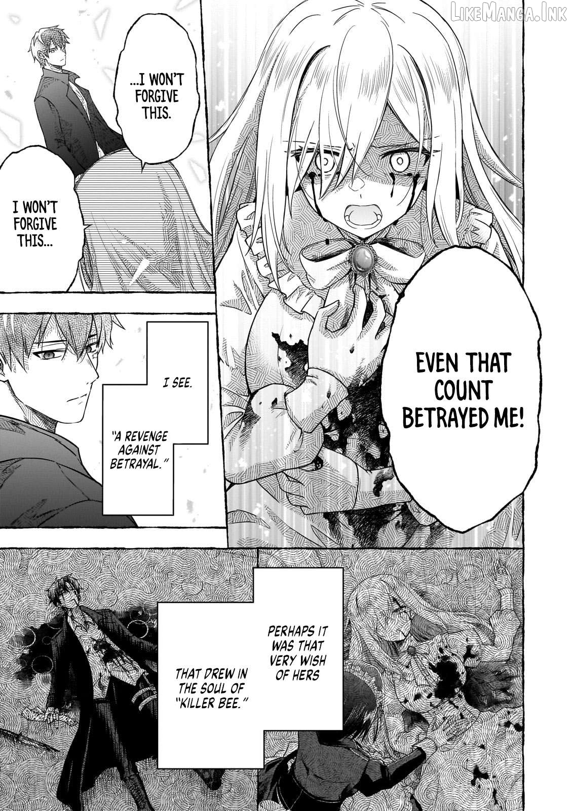 Hissatsu Reijou Liese ~Tensei Shita Saikyou no Koroshiya wa, Yami wo Matou Akuyaku Reijou to Naru~ Chapter 1 page 36