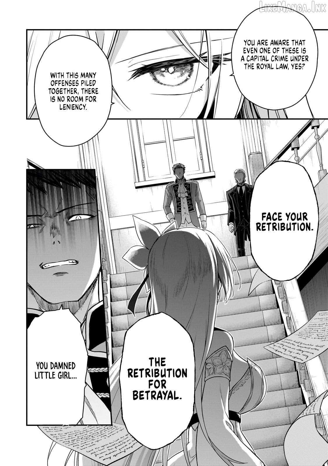 Hissatsu Reijou Liese ~Tensei Shita Saikyou no Koroshiya wa, Yami wo Matou Akuyaku Reijou to Naru~ Chapter 1 page 55
