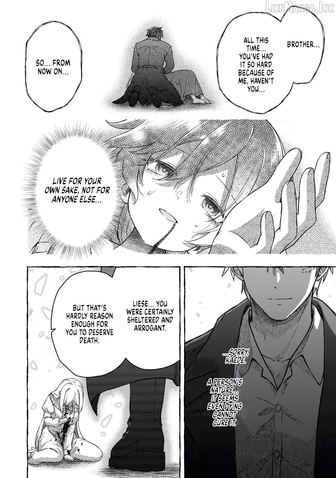 Hissatsu Reijou Liese ~Tensei Shita Saikyou no Koroshiya wa, Yami wo Matou Akuyaku Reijou to Naru~ Chapter 1 page 37
