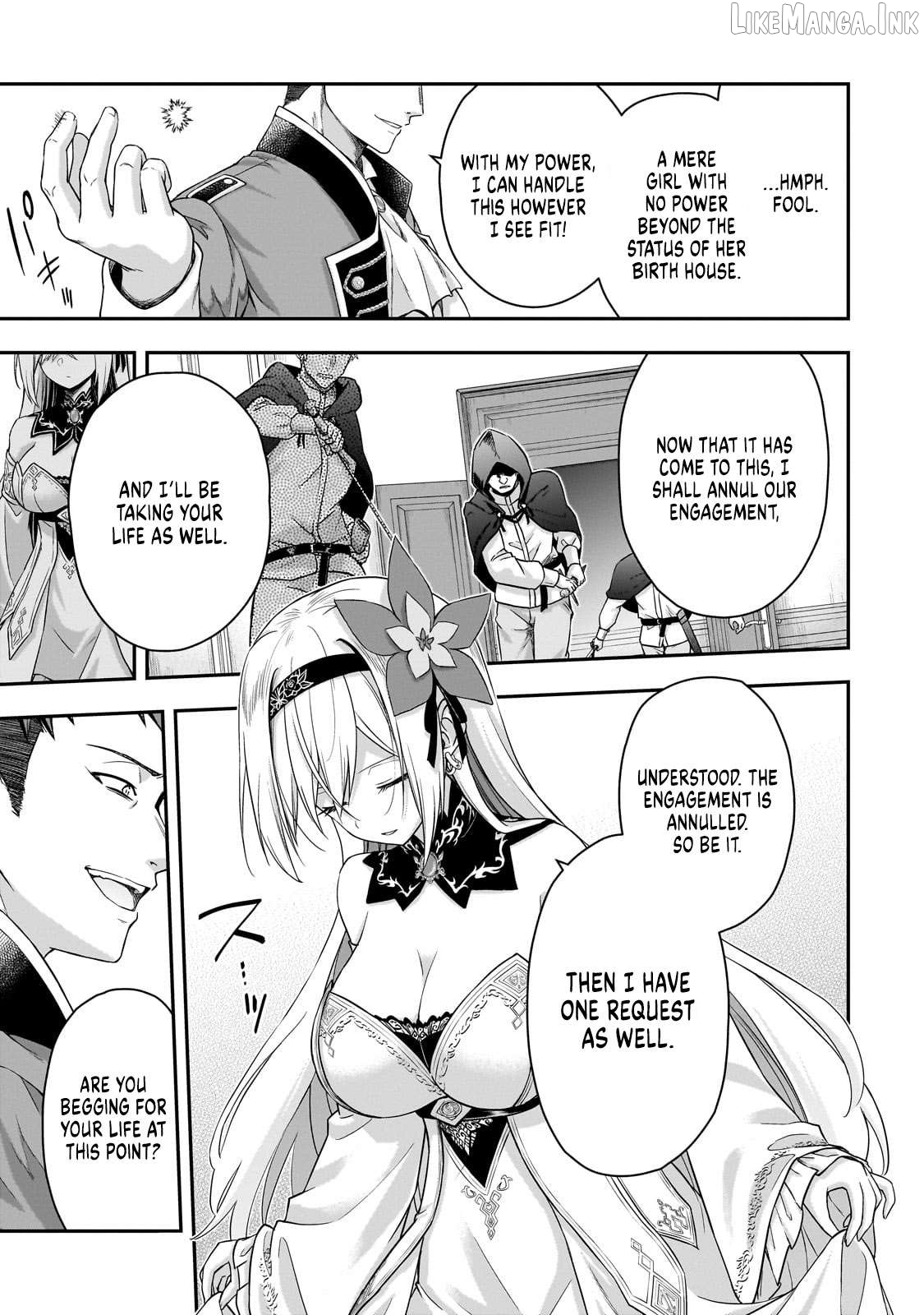 Hissatsu Reijou Liese ~Tensei Shita Saikyou no Koroshiya wa, Yami wo Matou Akuyaku Reijou to Naru~ Chapter 1 page 56
