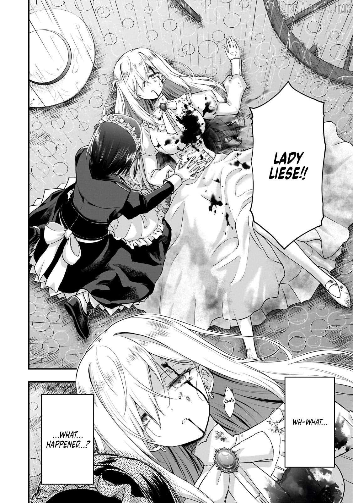 Hissatsu Reijou Liese ~Tensei Shita Saikyou no Koroshiya wa, Yami wo Matou Akuyaku Reijou to Naru~ Chapter 1 page 9