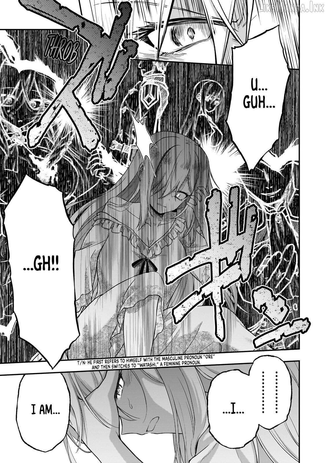 Hissatsu Reijou Liese ~Tensei Shita Saikyou no Koroshiya wa, Yami wo Matou Akuyaku Reijou to Naru~ Chapter 1 page 14