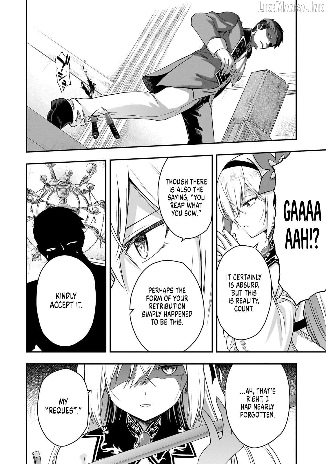 Hissatsu Reijou Liese ~Tensei Shita Saikyou no Koroshiya wa, Yami wo Matou Akuyaku Reijou to Naru~ Chapter 1 page 61