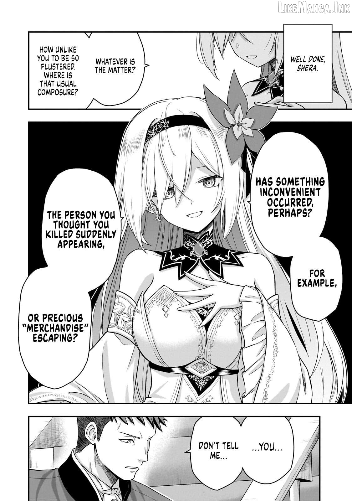 Hissatsu Reijou Liese ~Tensei Shita Saikyou no Koroshiya wa, Yami wo Matou Akuyaku Reijou to Naru~ Chapter 1 page 53