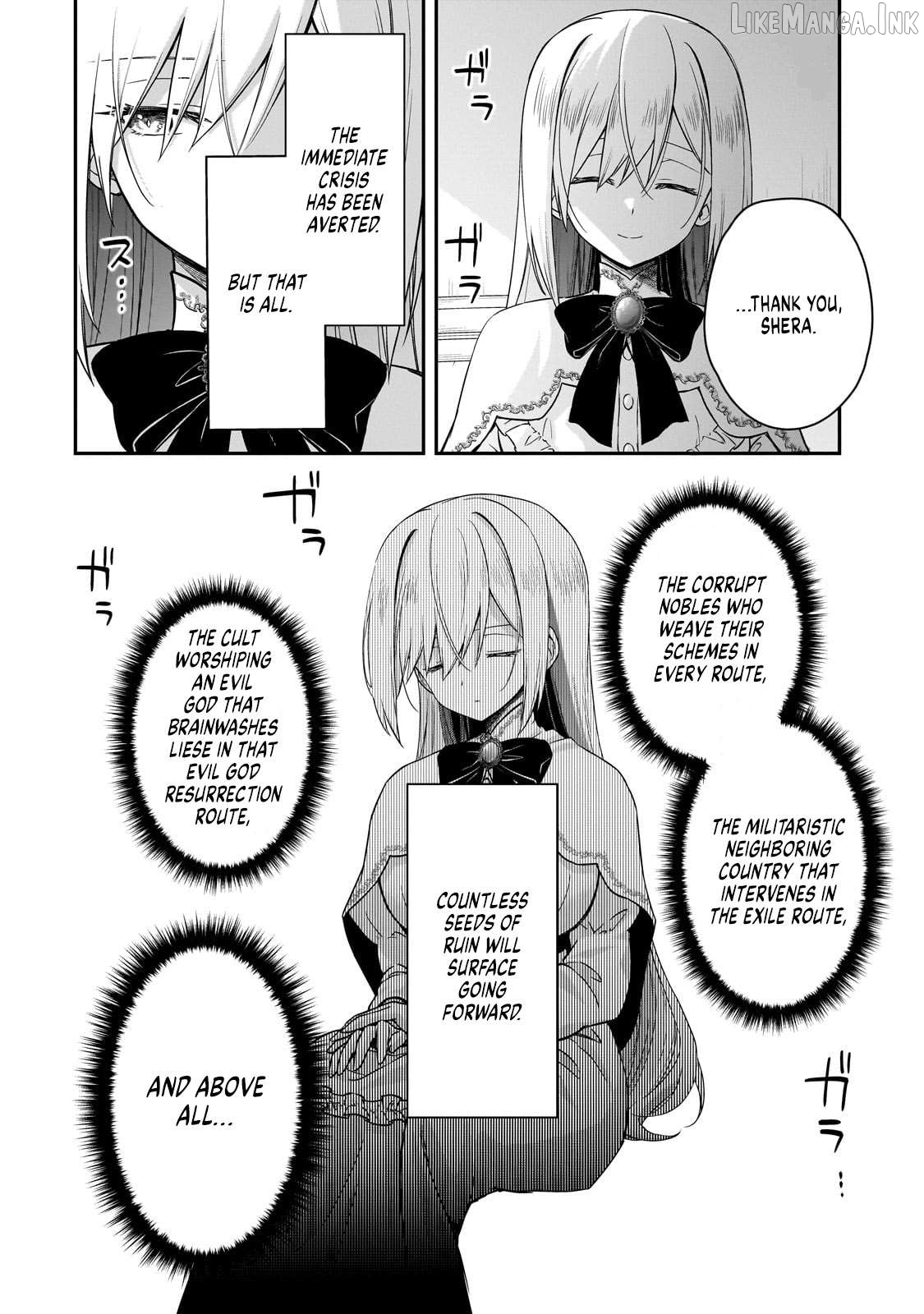 Hissatsu Reijou Liese ~Tensei Shita Saikyou no Koroshiya wa, Yami wo Matou Akuyaku Reijou to Naru~ Chapter 1 page 70