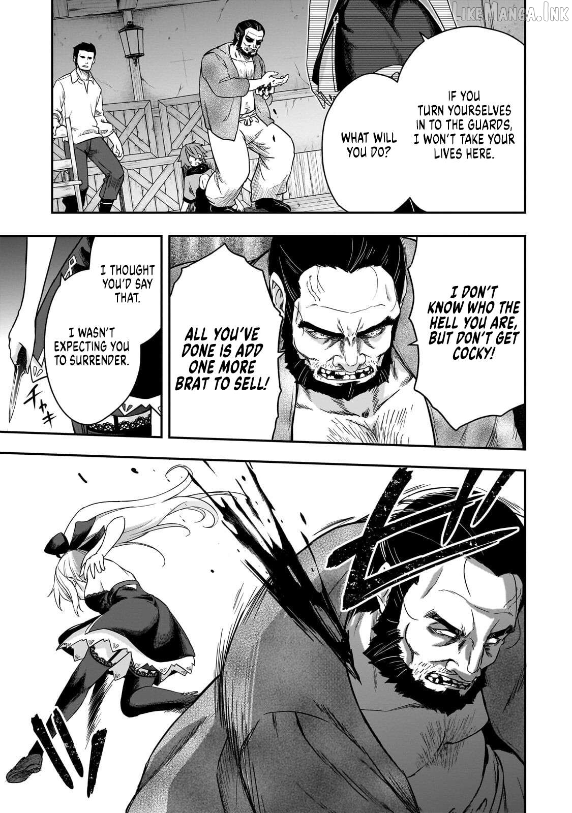 Hissatsu Reijou Liese ~Tensei Shita Saikyou no Koroshiya wa, Yami wo Matou Akuyaku Reijou to Naru~ Chapter 3.2 page 2