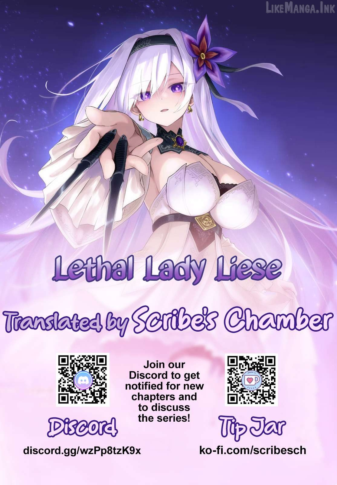 Hissatsu Reijou Liese ~Tensei Shita Saikyou no Koroshiya wa, Yami wo Matou Akuyaku Reijou to Naru~ Chapter 3.2 page 1