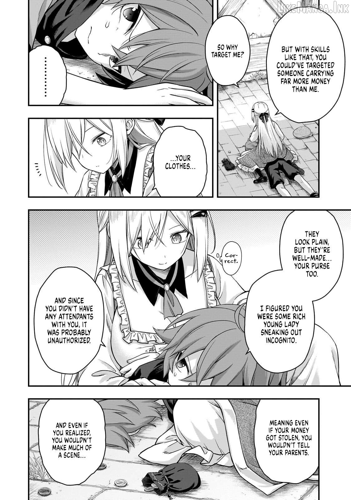Hissatsu Reijou Liese ~Tensei Shita Saikyou no Koroshiya wa, Yami wo Matou Akuyaku Reijou to Naru~ Chapter 2.2 page 3