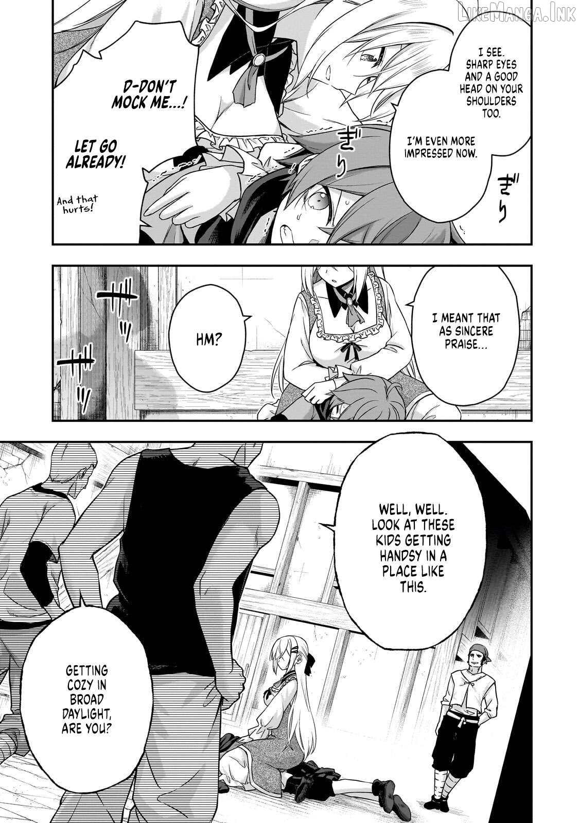 Hissatsu Reijou Liese ~Tensei Shita Saikyou no Koroshiya wa, Yami wo Matou Akuyaku Reijou to Naru~ Chapter 2.2 page 4