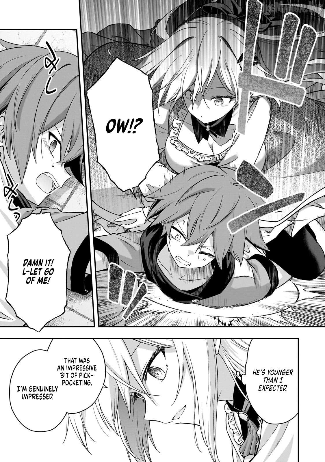 Hissatsu Reijou Liese ~Tensei Shita Saikyou no Koroshiya wa, Yami wo Matou Akuyaku Reijou to Naru~ Chapter 2.2 page 2