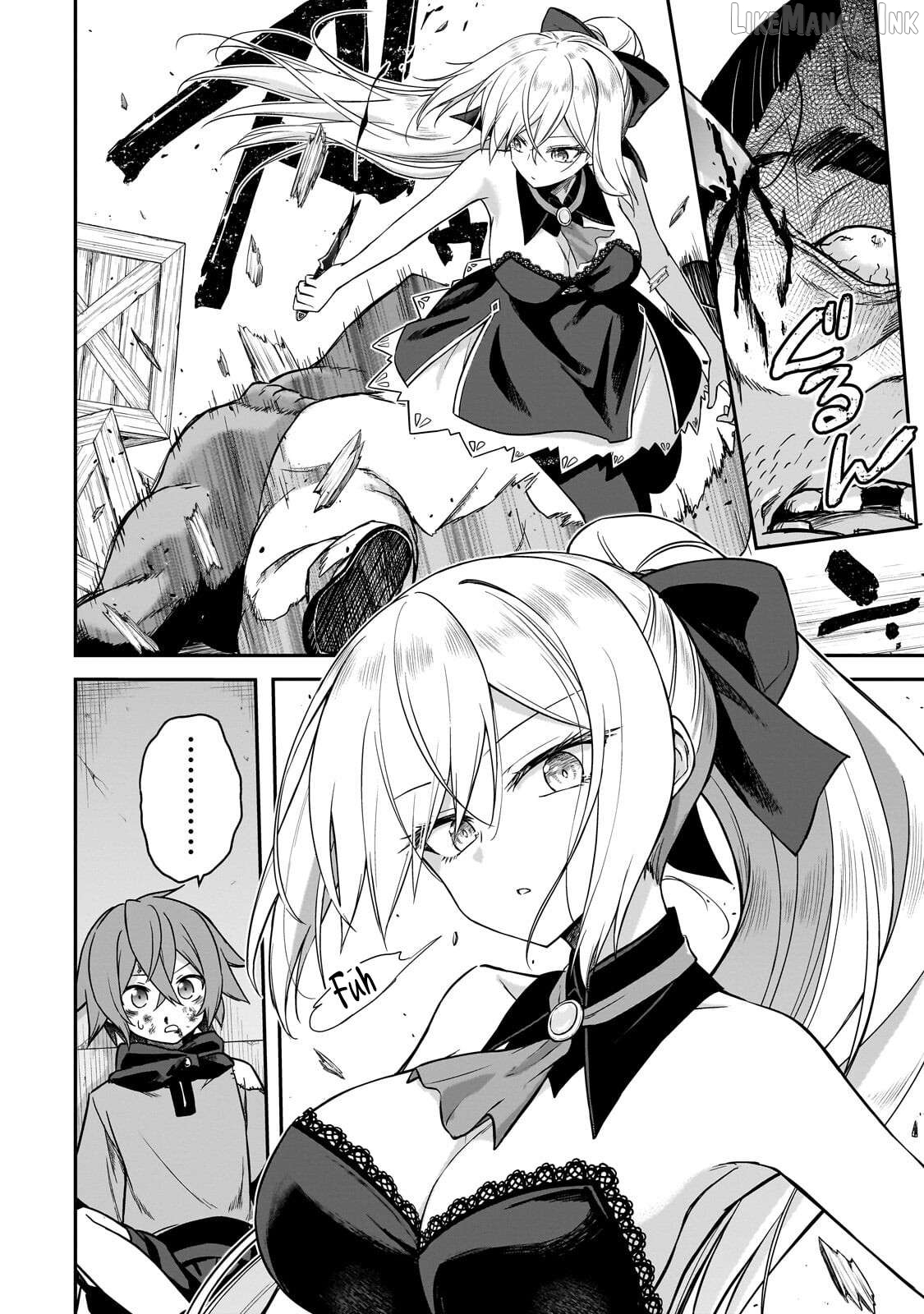 Hissatsu Reijou Liese ~Tensei Shita Saikyou no Koroshiya wa, Yami wo Matou Akuyaku Reijou to Naru~ Chapter 3.2 page 11