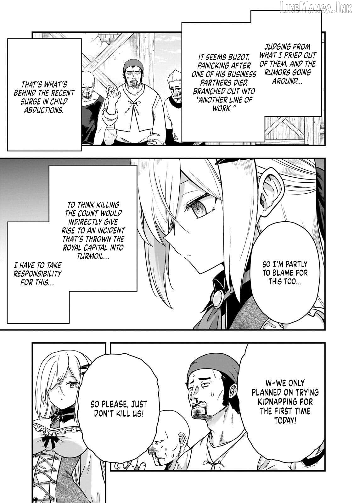 Hissatsu Reijou Liese ~Tensei Shita Saikyou no Koroshiya wa, Yami wo Matou Akuyaku Reijou to Naru~ Chapter 3.1 page 3