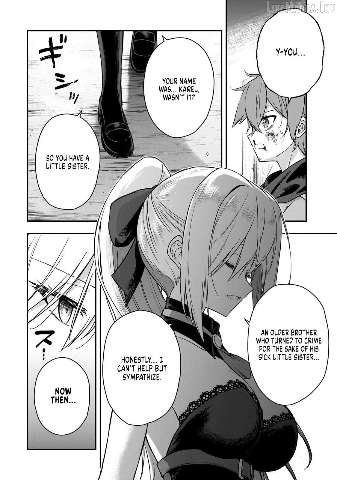 Hissatsu Reijou Liese ~Tensei Shita Saikyou no Koroshiya wa, Yami wo Matou Akuyaku Reijou to Naru~ Chapter 3.1 page 12