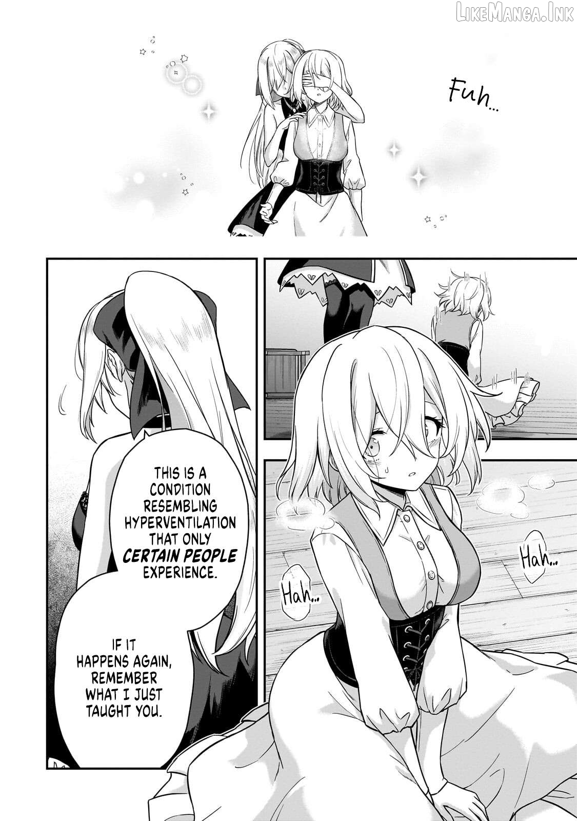 Hissatsu Reijou Liese ~Tensei Shita Saikyou no Koroshiya wa, Yami wo Matou Akuyaku Reijou to Naru~ Chapter 4.1 page 9