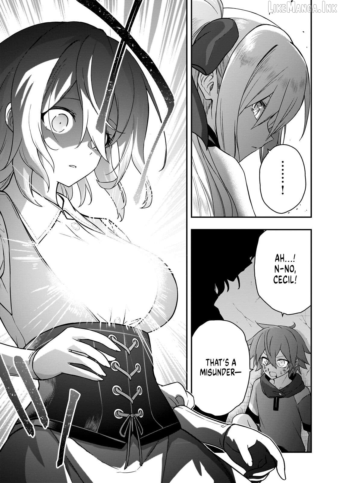 Hissatsu Reijou Liese ~Tensei Shita Saikyou no Koroshiya wa, Yami wo Matou Akuyaku Reijou to Naru~ Chapter 4.1 page 4